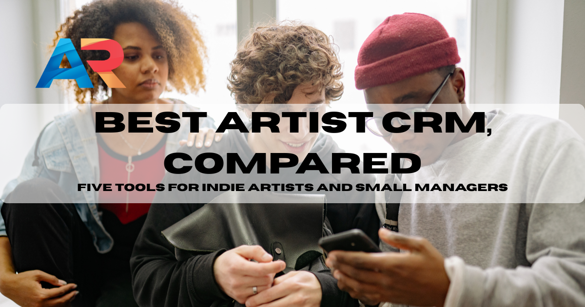 The best artist CRM compared (2026) - Artist Results