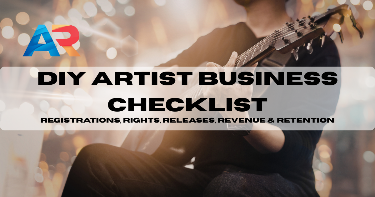The DIY artist business checklist - Artist Results